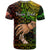 Personalised Father Day Hawaii T Shirt Kanaka Kakau Hauoli La Makuakane - Wonder Print Shop