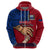 Polynesian Pride Father Day Samoa Hoodie Manuia le Aso Sa o Tama Red Version - Wonder Print Shop