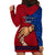 Polynesian Pride Father Day Samoa Hoodie Dress Manuia le Aso Sa o Tama Red Version - Wonder Print Shop