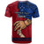 Polynesian Pride Father Day Samoa T Shirt Manuia le Aso Sa o Tama Red Version - Wonder Print Shop