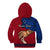 Personalised Father Day Samoa Kid Hoodie Manuia le Aso Sa o Tama Red Version - Wonder Print Shop