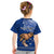 Personalised Father Day Samoa Kid T Shirt Manuia le Aso Sa o Tama Blue Version - Wonder Print Shop