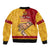 Polynesian Pride Father Day Papua New Guinea Bomber Jacket PNG I Love You Dad Yellow Version - Wonder Print Shop