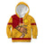 Personalised Father Day Papua New Guinea Kid Hoodie PNG I Love You Dad Yellow Version - Wonder Print Shop