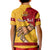 Custom Father Day Papua New Guinea Polo Shirt for Kid PNG I Love You Dad Yellow Version - Wonder Print Shop