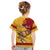 Personalised Father Day Papua New Guinea Kid T Shirt PNG I Love You Dad Yellow Version - Wonder Print Shop