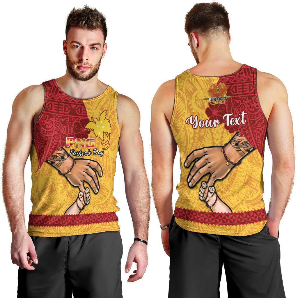 personalised-father-day-papua-new-guinea-men-tank-top-png-i-love-you-dad-yellow-version