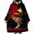 Polynesian Pride Father Day Papua New Guinea Wearable Blanket Hoodie PNG I Love You Dad Black Version - Wonder Print Shop