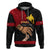 Personalised Father Day Papua New Guinea Hoodie PNG I Love You Dad Black Version - Wonder Print Shop