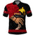 Custom Father Day Papua New Guinea Polo Shirt PNG I Love You Dad Black Version - Wonder Print Shop