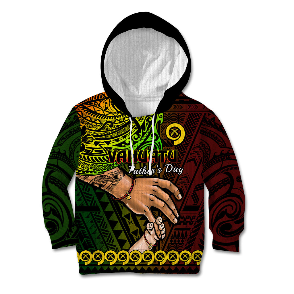 personalised-father-day-vanuatu-kid-hoodie-i-love-you-dad-reggae-version