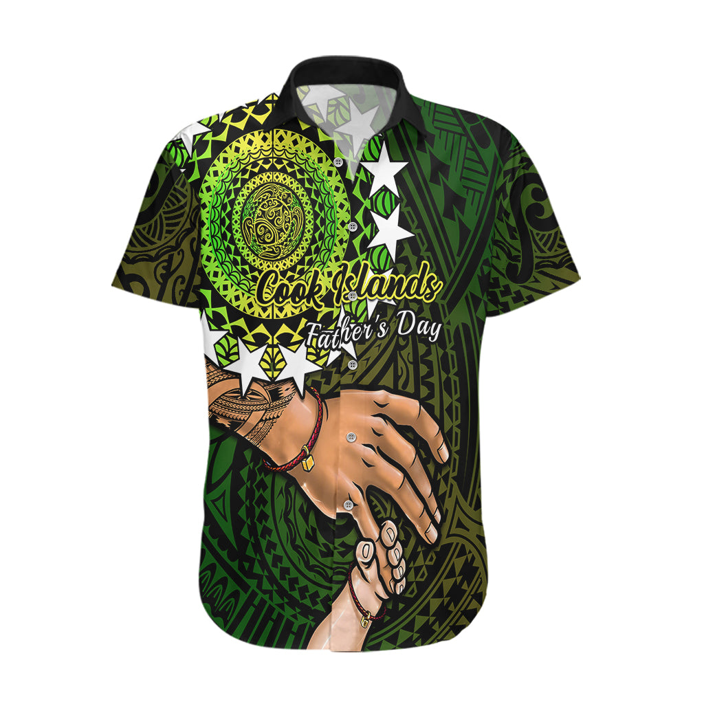 polynesian-pride-father-day-cook-islands-hawaiian-shirt-i-love-you-dad-kuki-airani-turtle-pattern