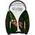 Polynesian Pride Father Day Cook Islands Sherpa Hoodie I Love You Dad Kuki Airani Turtle Pattern - Wonder Print Shop