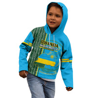 1 July Independence Day Rwanda Kid Hoodie African Imigongo Happy 61st Anniversary - Wonder Print Shop
