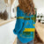 Personalised 1 July Independence Day Rwanda Women Casual Shirt African Imigongo Happy 61st Anniversary - Wonder Print Shop