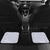 Custom Haiti Football Car Mats Les Grenadiers Blue Grunge Polynesian Tattoo - Wonder Print Shop