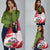 Custom Haiti Football Grocery Bag Les Grenadiers Red Grunge Polynesian Tattoo - Wonder Print Shop