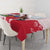 Custom Haiti Football Tablecloth Les Grenadiers Red Grunge Polynesian Tattoo - Wonder Print Shop