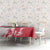 Custom Haiti Football Tablecloth Les Grenadiers Red Grunge Polynesian Tattoo - Wonder Print Shop