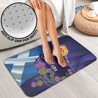 Cianalas Alba Scotland Bathroom Set Scottish Lion and Thistle Purple Version