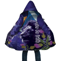 Cianalas Alba Scotland Cloak Scottish Lion and Thistle Purple Version