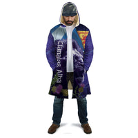 Cianalas Alba Scotland Cloak Scottish Lion and Thistle Purple Version