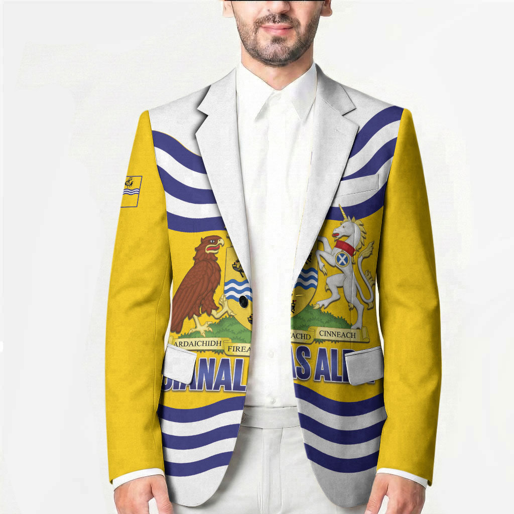 Cianalas Alba Outer Hebrides Blazer Scotland Western Isles Flag Color