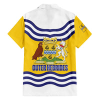 Cianalas Alba Outer Hebrides Hawaiian Shirt Scotland Western Isles Flag Color