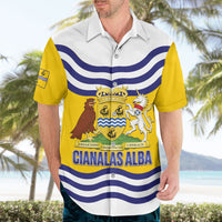 Cianalas Alba Outer Hebrides Hawaiian Shirt Scotland Western Isles Flag Color