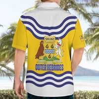 Cianalas Alba Outer Hebrides Hawaiian Shirt Scotland Western Isles Flag Color