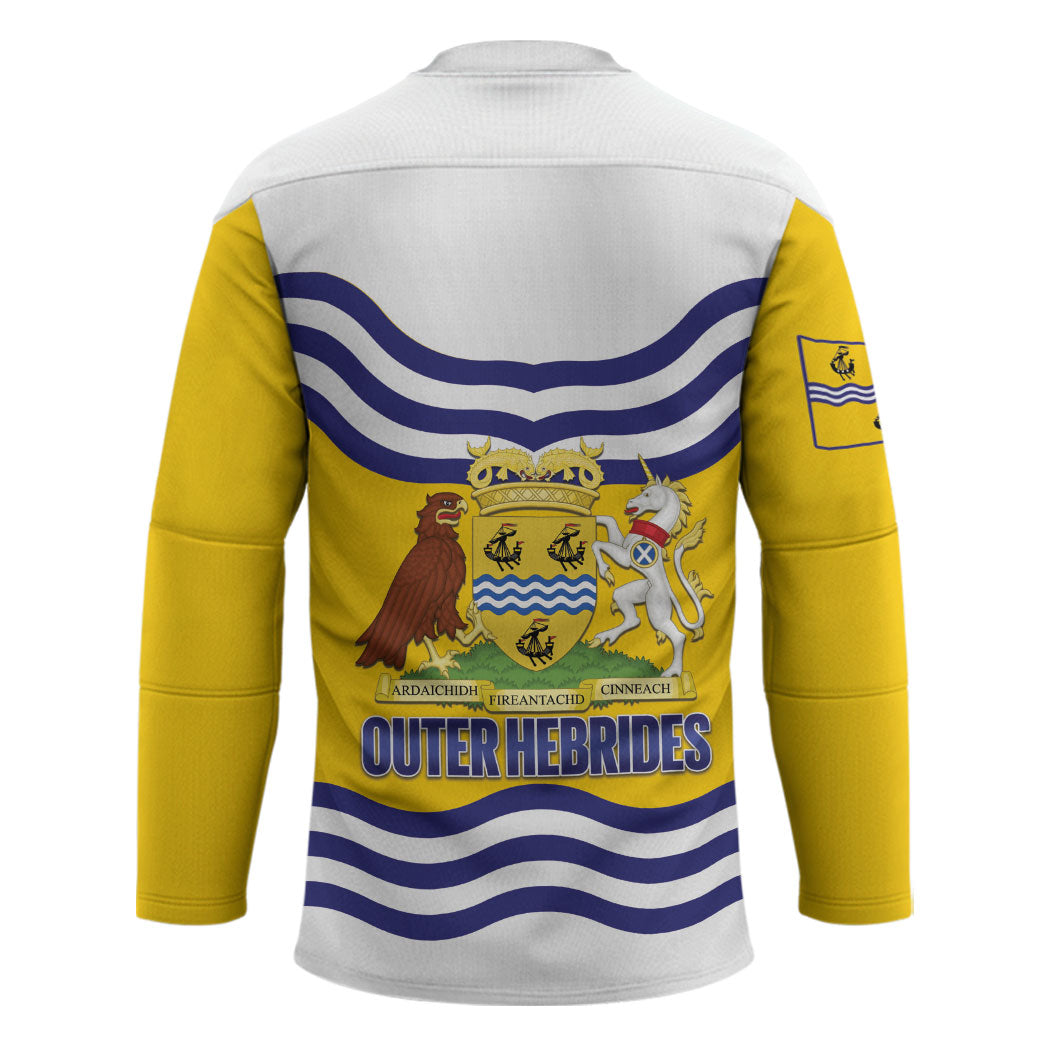 Cianalas Alba Outer Hebrides Hockey Jersey Scotland Western Isles Flag Color