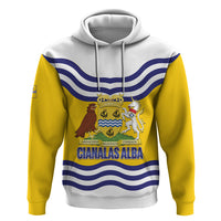 Cianalas Alba Outer Hebrides Hoodie Scotland Western Isles Flag Color