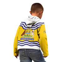 Cianalas Alba Outer Hebrides Kid Hoodie Scotland Western Isles Flag Color