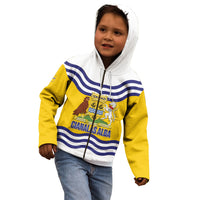 Cianalas Alba Outer Hebrides Kid Hoodie Scotland Western Isles Flag Color