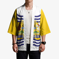 Cianalas Alba Outer Hebrides Kimono Scotland Western Isles Flag Color