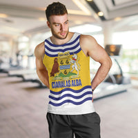 Cianalas Alba Outer Hebrides Men Tank Top Scotland Western Isles Flag Color