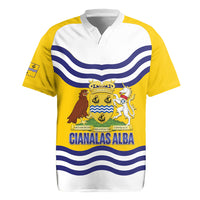 Cianalas Alba Outer Hebrides Rugby Jersey Scotland Western Isles Flag Color