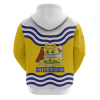 Cianalas Alba Outer Hebrides Zip Hoodie Scotland Western Isles Flag Color