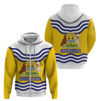 Cianalas Alba Outer Hebrides Zip Hoodie Scotland Western Isles Flag Color
