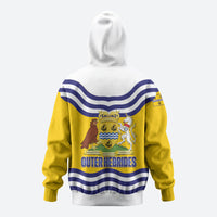 Cianalas Alba Outer Hebrides Zip Hoodie Scotland Western Isles Flag Color