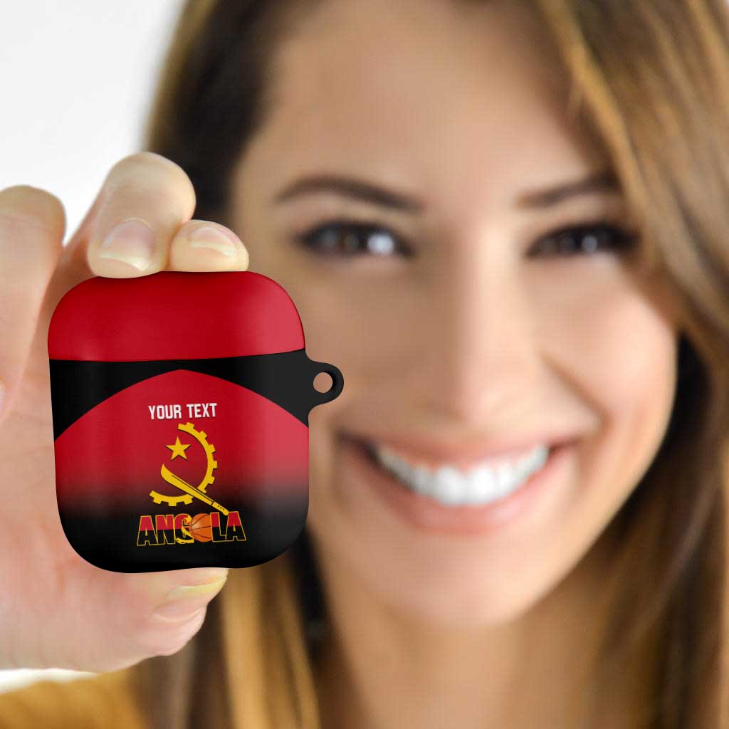 Angola Basketball Custom AirPods Case Go Champions Angolan - Wonder Print Shop