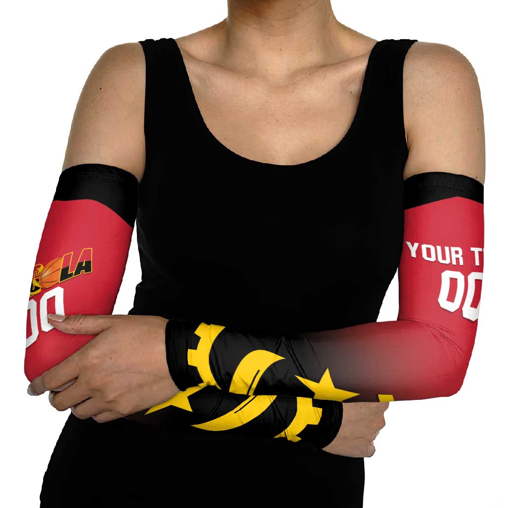 Angola Basketball Custom Arm Sleeves Go Champions Angolan - Wonder Print Shop