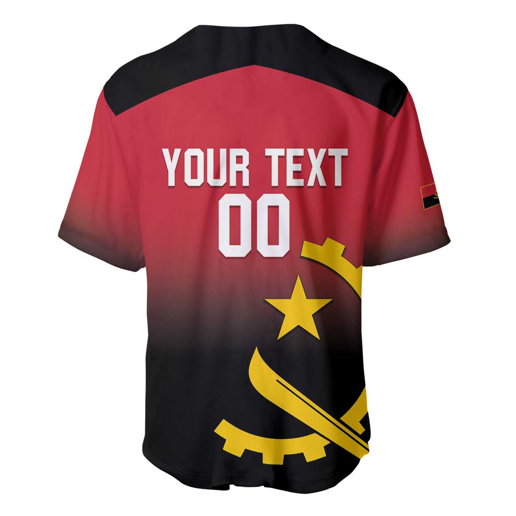 Angola Basketball Custom Baseball Jersey Go Champions Angolan - Wonder Print Shop