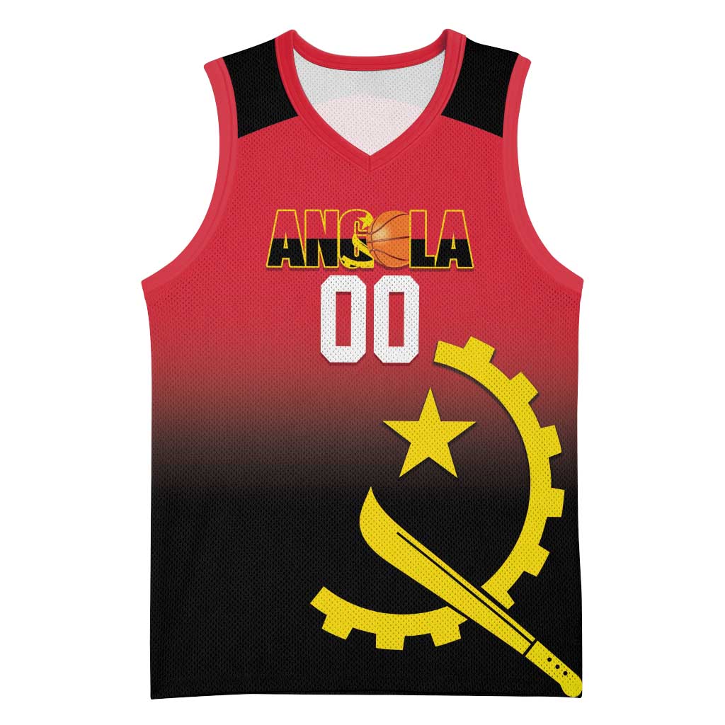 Angola Basketball Custom Basketball Jersey Go Champions Angolan - Wonder Print Shop