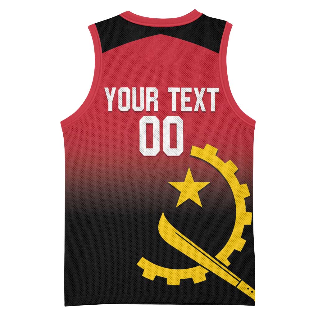 Angola Basketball Custom Basketball Jersey Go Champions Angolan - Wonder Print Shop