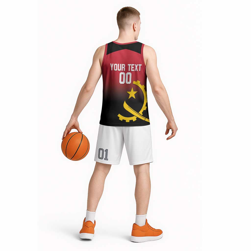Angola Basketball Custom Basketball Jersey Go Champions Angolan - Wonder Print Shop