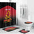 Angola Basketball Custom Bathroom Set Go Champions Angolan - Wonder Print Shop