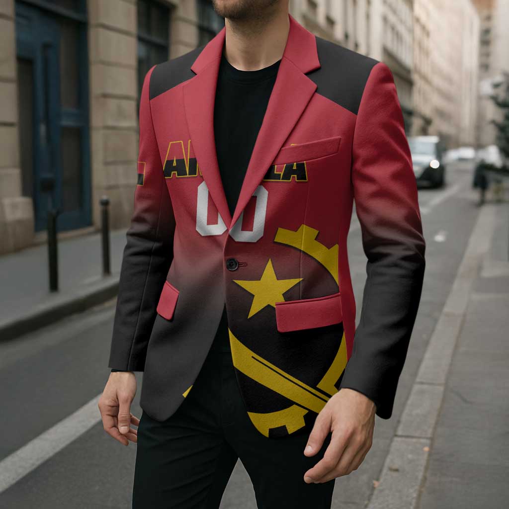 Angola Basketball Custom Blazer Go Champions Angolan - Wonder Print Shop