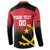 Angola Basketball Custom Button Sweatshirt Go Champions Angolan - Wonder Print Shop