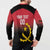 Angola Basketball Custom Button Sweatshirt Go Champions Angolan - Wonder Print Shop